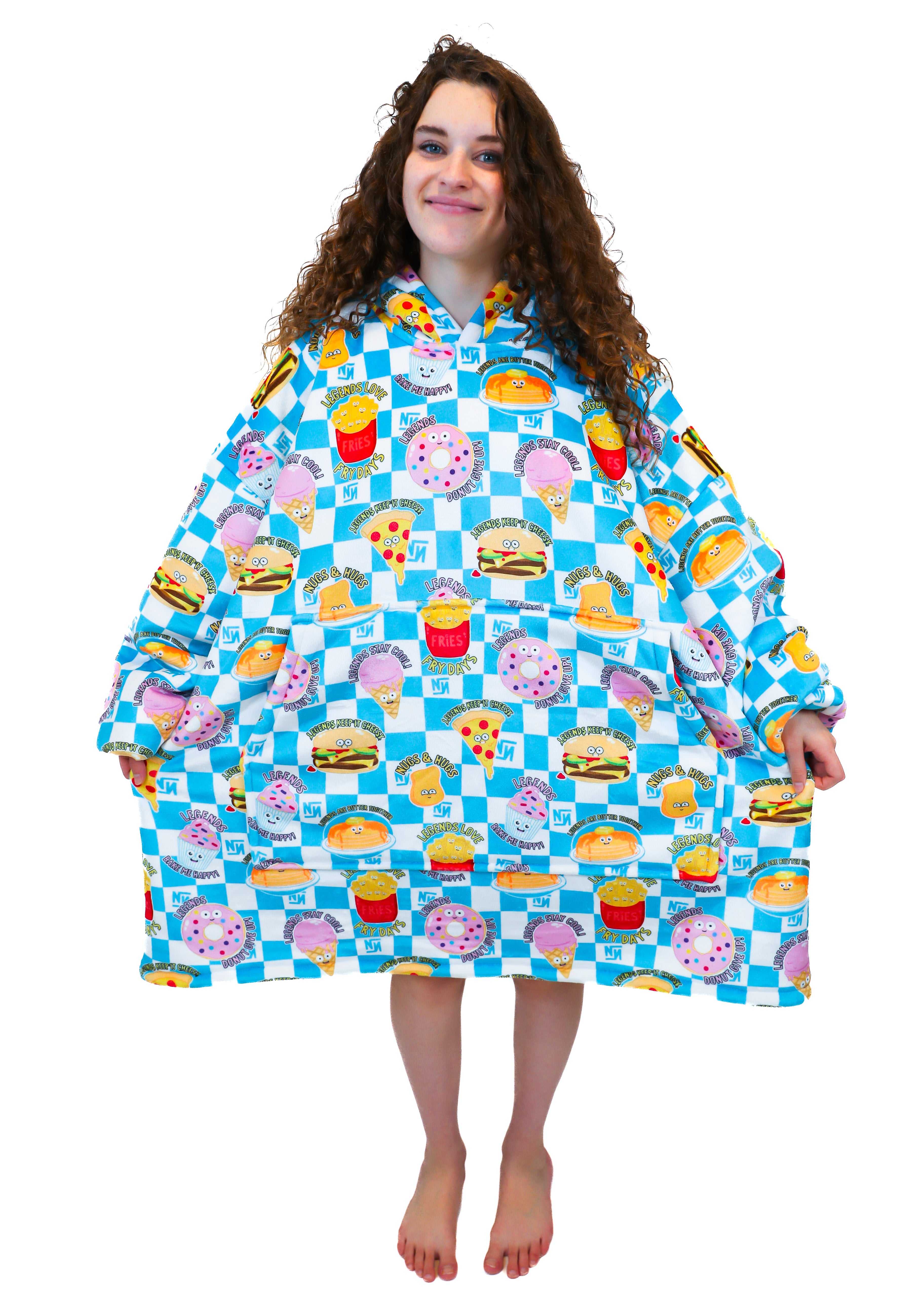NORRIS NUTS HOODIE GOODIE CHECKER FOOD – Norris Nuts Shop