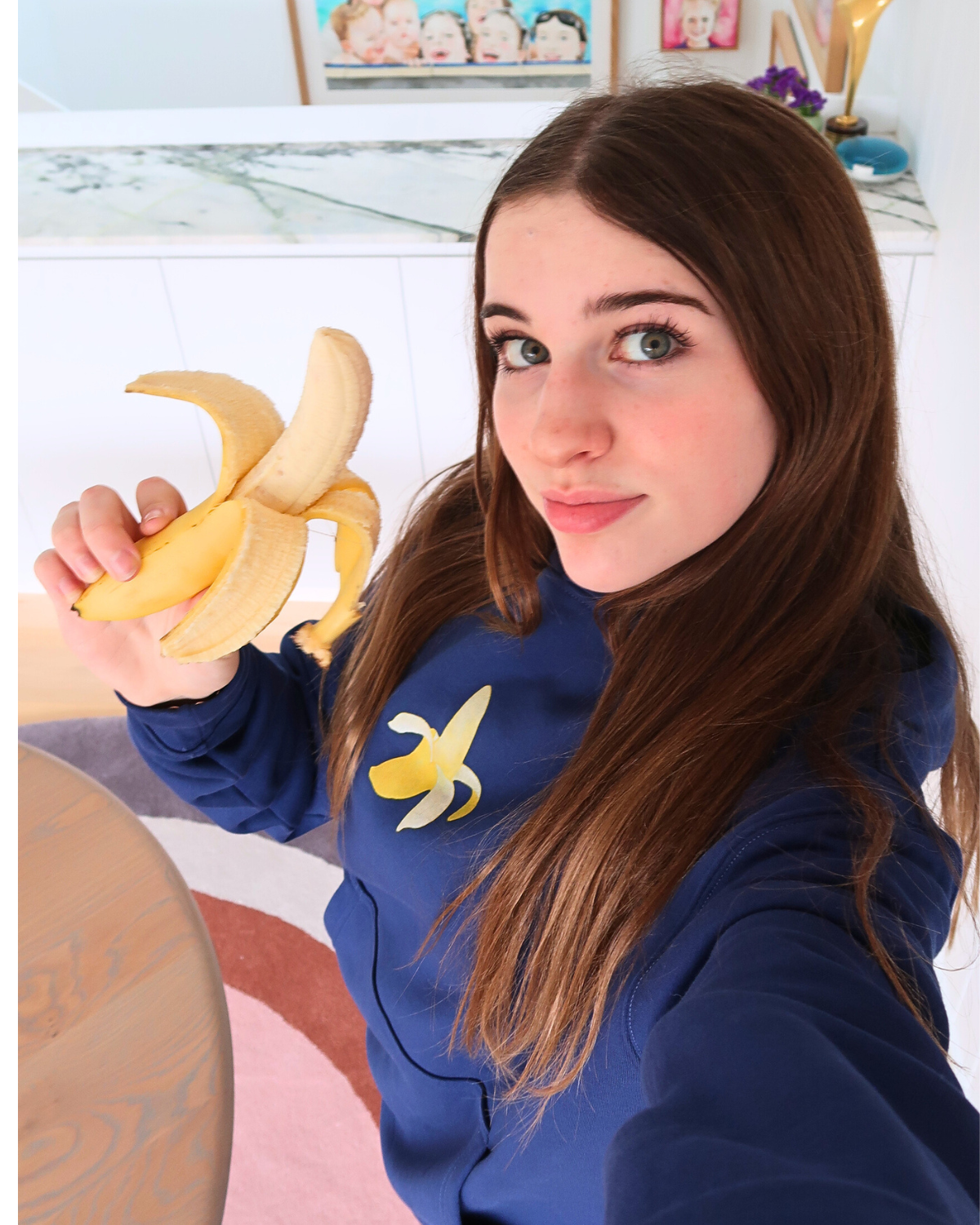Banana - Blue Hoodie