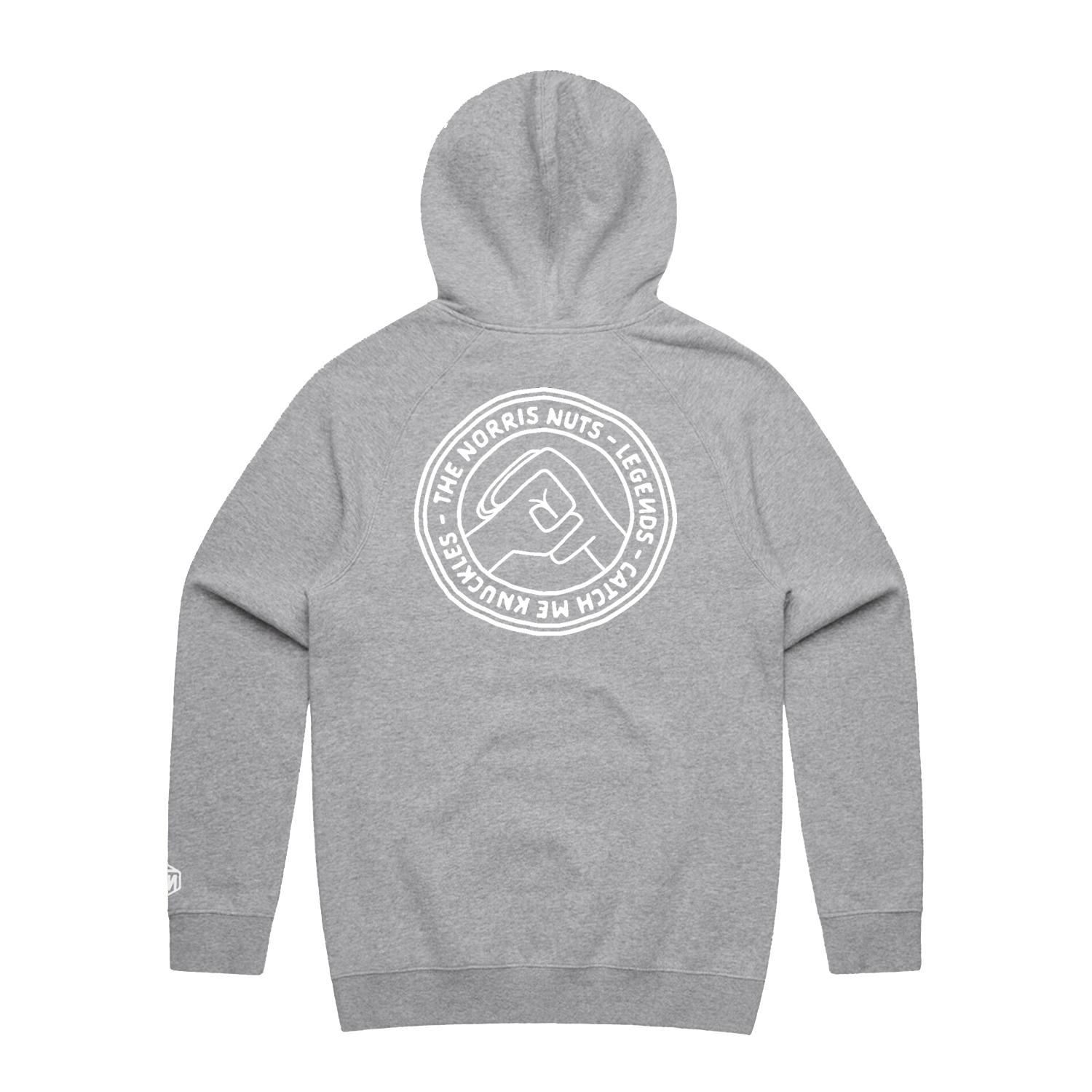 Knuckles - Grey Hoodie_NN