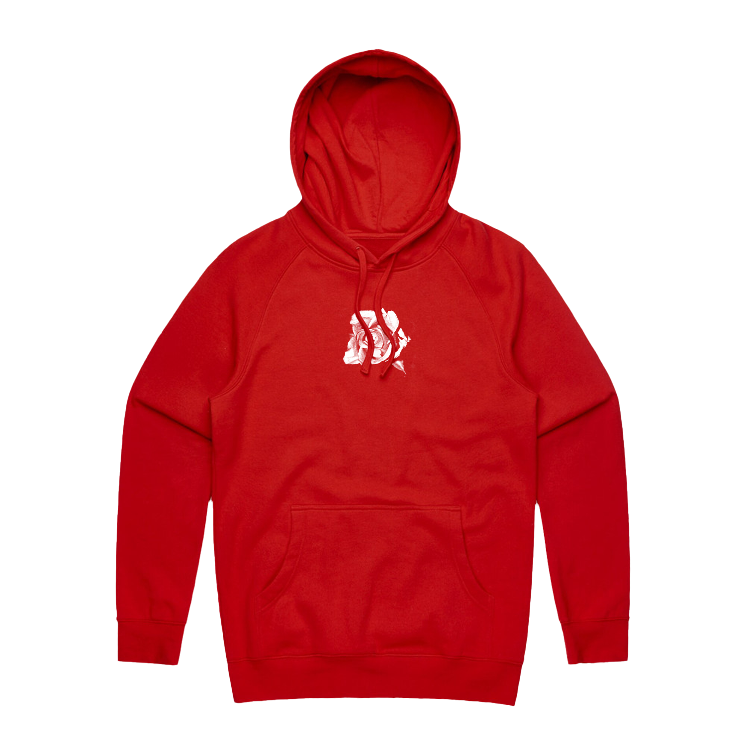 Past Tense Futures Poetic Decay - Red Hoodie