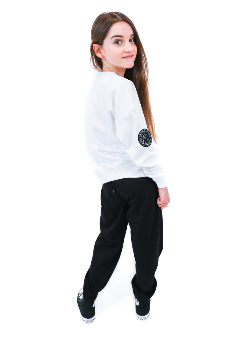 True Legend Crew Jumper NN LEGENDS Logo Crew White (Top ONLY)
