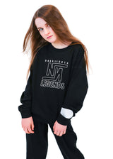 True Legend Crew Jumper NN LEGENDS Logo Crew Black (Top ONLY)