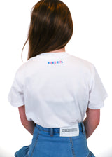 Gradient Logo T Shirt-White
