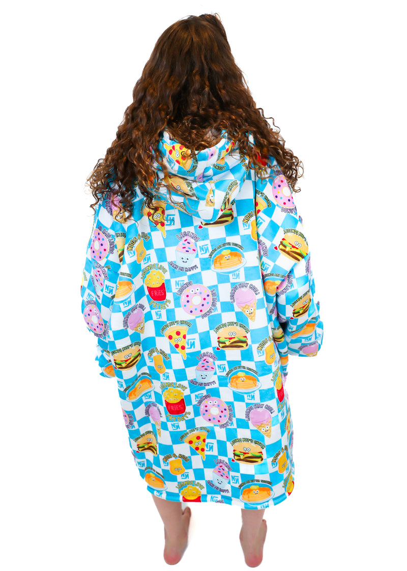 NORRIS NUTS HOODIE GOODIE CHECKER FOOD