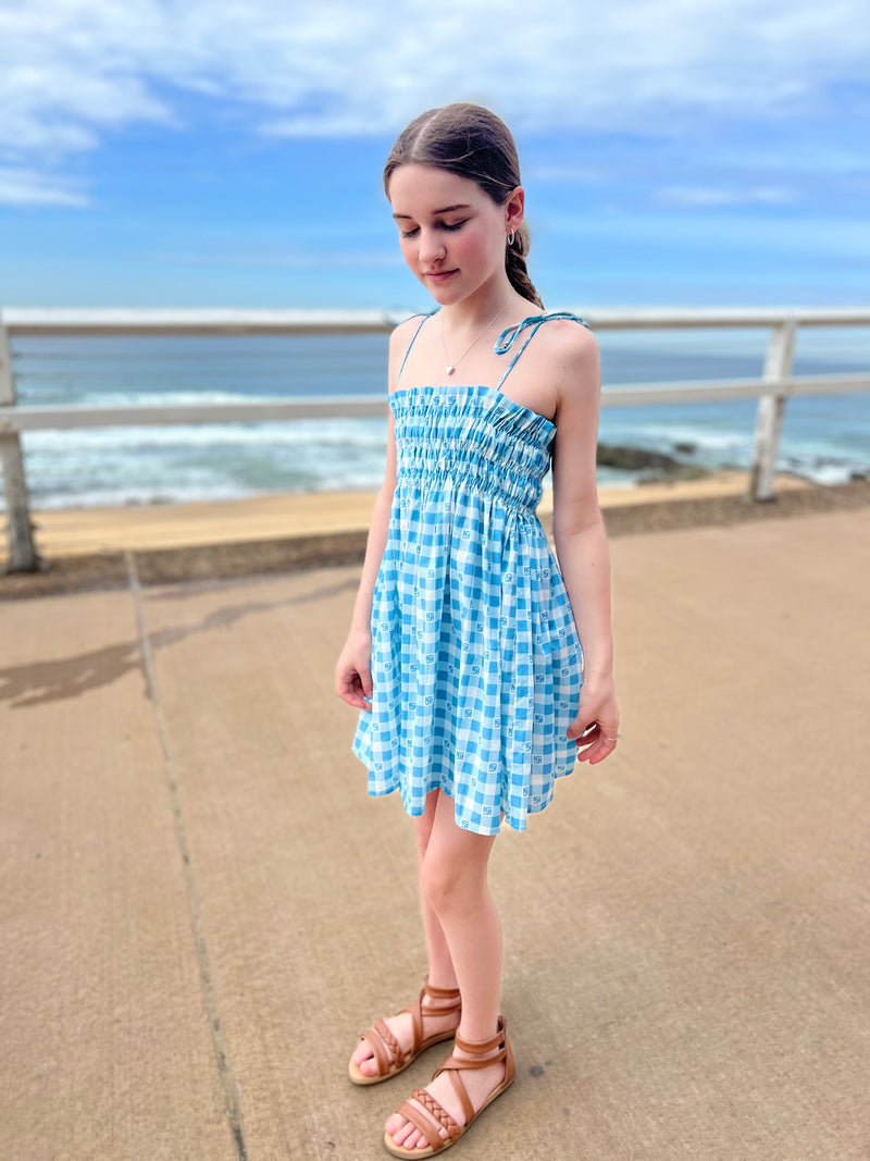 The Naz Dress - Blue